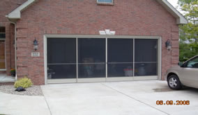 Garage Screen Sliding Door Installation