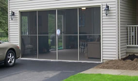 Garage Screen Sliding Door Installation