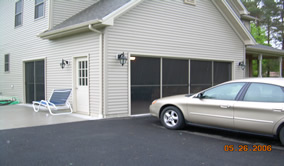 Garage Screen Sliding Door Installation