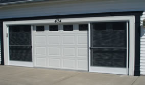 Garage Screen Sliding Door Installation